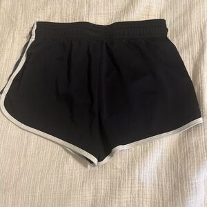 Athletic Works Black Women's Shorts with White Trim
